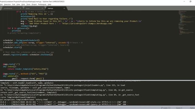 Price drop alert for Amazon | Flipkart using Python | Get Email on Price drop смотреть онлайн