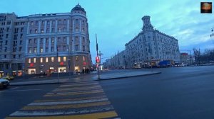 Russia. Moscow. Tverskaya Street (hyperlapse) | Россия. Москва. Тверская улица (гиперлапс)