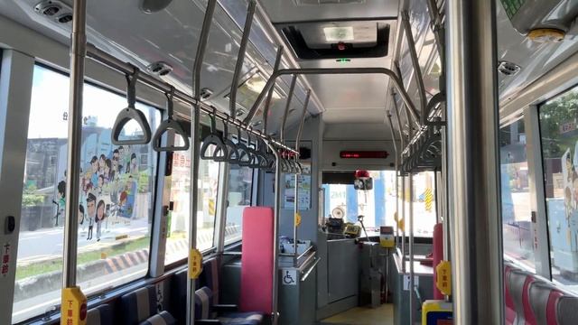 大台南公車/新營客運/棕幹線返程/經學甲➡️鹽水➡️新營/往新營站/EAL-0731/佳里站➡️新營站/前車廂路程景 смотреть онлайн