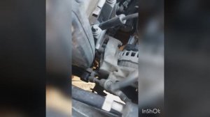 ремень генератора гранта 8 кл с кондиционером. Натяжка ремня