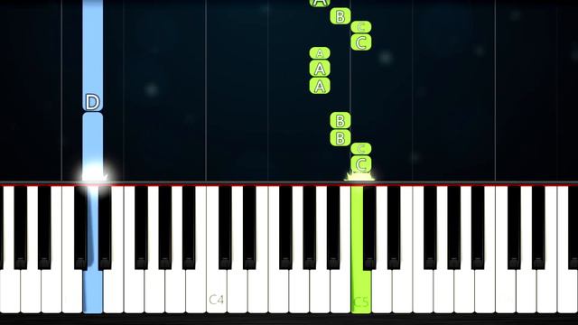 Crazy Frog - Axel F - EASY Piano Tutorial смотреть онлайн