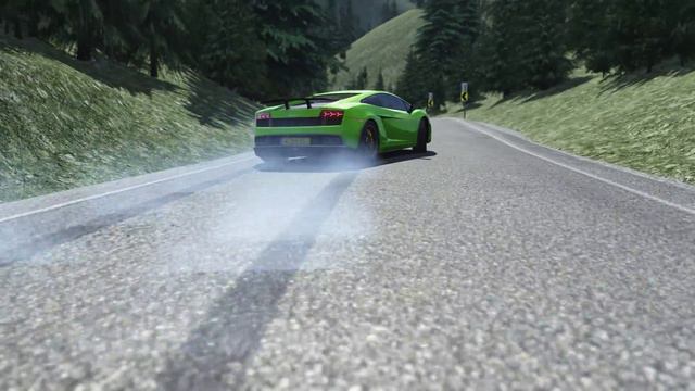 RWD Lambo Drift Lake Louise 2.0 Follow Cam | Assetto Corsa [Oculus Rift DK2 + T300RS] смотреть онлайн