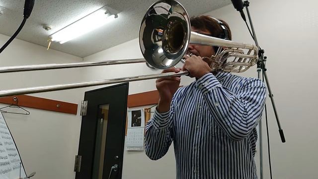 Rimsky-korsakov 「Concert for trombone and piano」 3rd mov смотреть онлайн