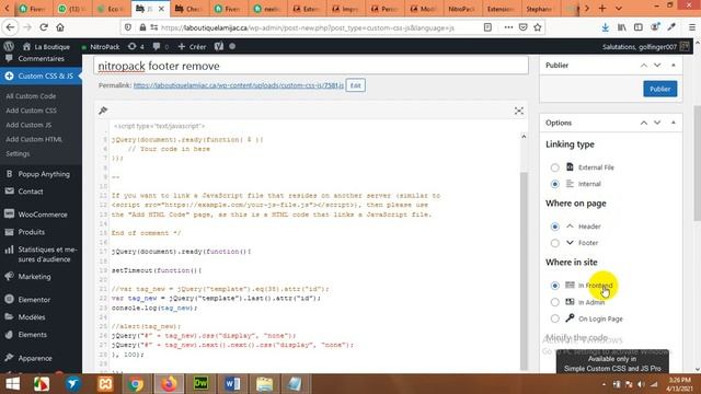 How to Remove NitroPack Footer | Permanent Solution Using jQuery and CSS смотреть онлайн
