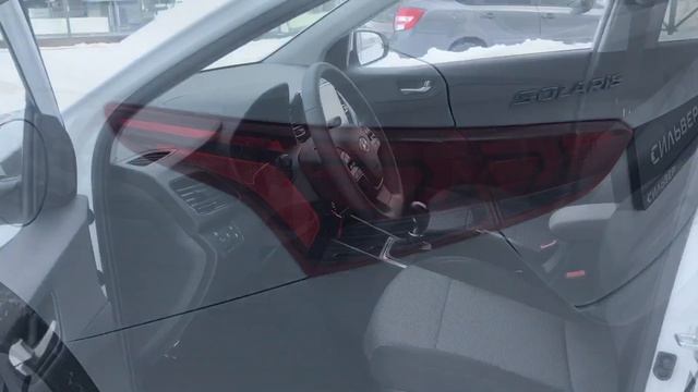 Hyundai Solaris II Рестайлинг 2021 г. 1.6 MT (123 л.с.) Comfort + Advanced Седан смотреть онлайн