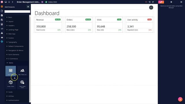 Bootstrap 4 Dashboard Demo смотреть онлайн