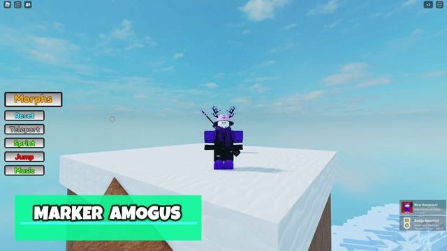 ROBLOX - ?Find The Amogus Morphs  - All Amogus Morphs In Jungle And Snowy Areas