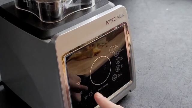 Смузи манго банан апельсин в высокоскоростном блендере King Mix смотреть онлайн