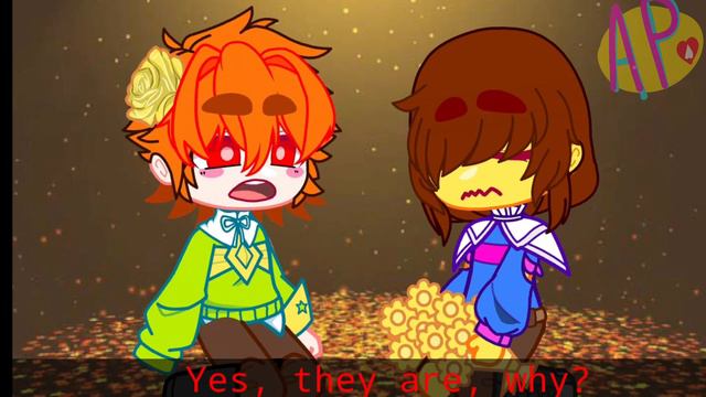 Frisk's eyes. | Resetted Timeline | Undertale × Gacha Art | AlienatedPetals смотреть онлайн