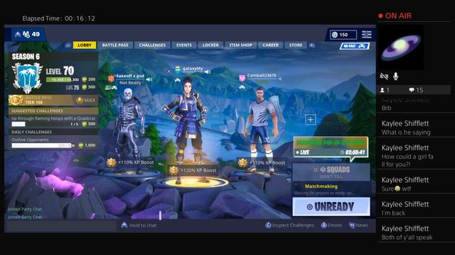 Ps4 Fortnite Live stream|Fast console build| 15,000 kills смотреть онлайн