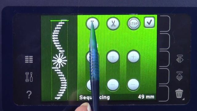 Pfaff Performance 5.2 - 44 Memory & Sequencing смотреть онлайн
