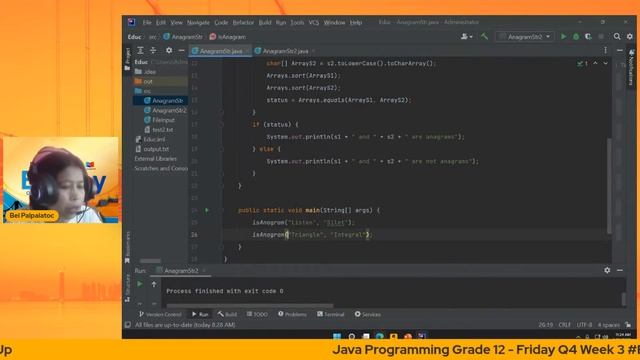 Java Programming Grade 12 - Friday Q4 Week 3 #ETUlayLevelUp смотреть онлайн