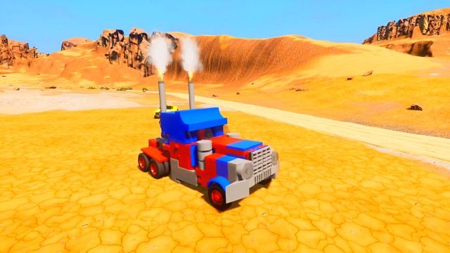 ОПТИМУС ПРАЙМ ПРОТИВ ОГРОМНОГО ДЕВАСТАТОРА! ТРАНСФОРМЕРЫ В BRICK RIGS! ЛЕГО ВЫЖИВАНИЕ В БРИК РИГС! смотреть онлайн