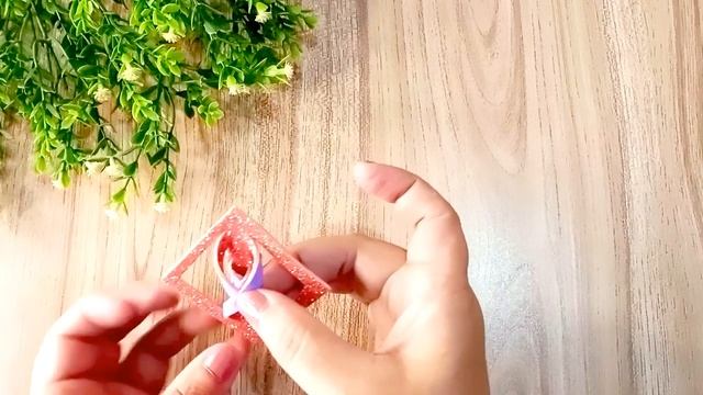 How to make Snowflake using glitter sheet/Snowflake for Christmas and new year decorations ❄️ смотреть онлайн