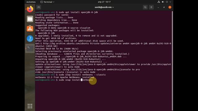How to install NetBeans in Ubuntu 21.04 смотреть онлайн
