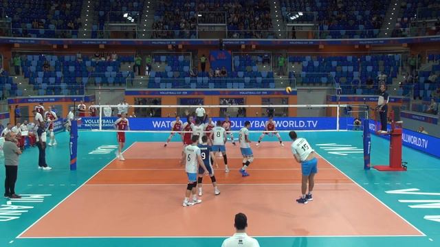 Luciano De Cecco Magic In Argentina Vs Poland Volleyball