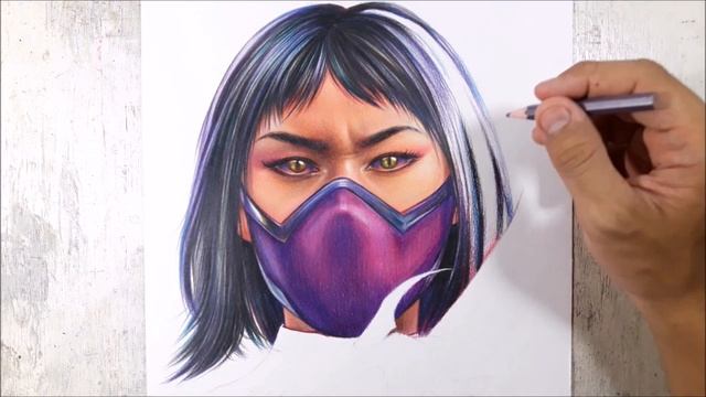 Drawing Mileena (Mortal Kombat 11) | Fame Art смотреть онлайн