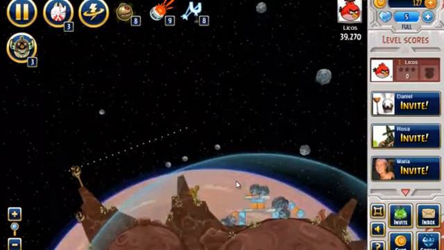 Angry Birds Star Wars Facebook Tatooine Level 31 3stars RECORD - 憤怒的小鳥"星球大戰 смотреть онлайн