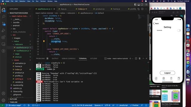 20. Hướng dẫn sử dụng Redux, Redux-saga trong React Native смотреть онлайн