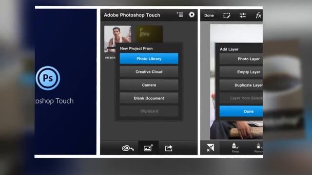 Photoshop Touch for phone смотреть онлайн