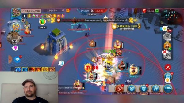 Rise of Kingdoms || ARK OF OSIRIS || #1846 WATCH IT BURN VS. KARMA KILLERS