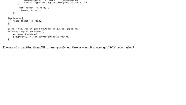 Wordpress: Sending JSON Payload using Request::request_multiple() (2 Solutions!!) смотреть онлайн