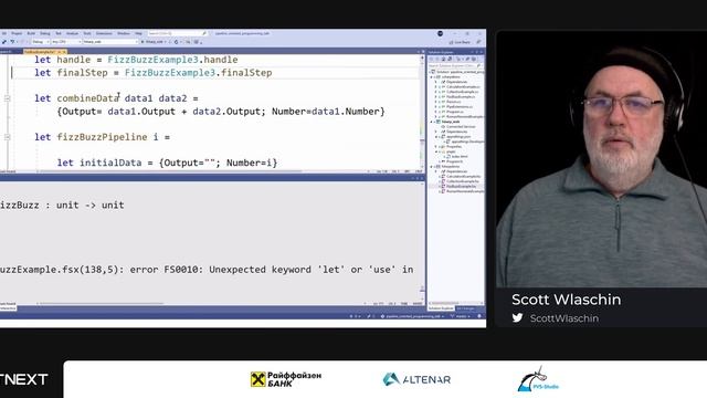 Scott Wlaschin  Pipeline-oriented programming