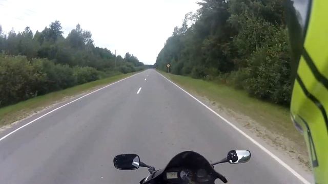 Максималка на 2-ой передаче Honda CBR954RR Fireblade смотреть онлайн