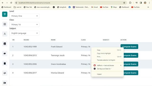 Result computation Interface смотреть онлайн