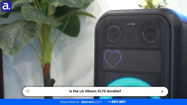 Like a portable rainbow! LG XBOOM XL7S Party Speaker | Abenson Answers смотреть онлайн