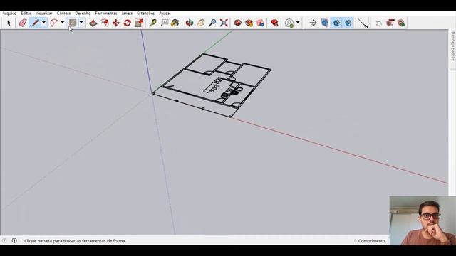 COMO IMPORTAR ARQUIVOS DWG (AUTOCAD 2020) PARA O SKETCHUP 2020 смотреть онлайн