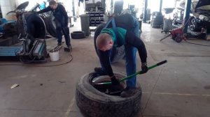 Набор инструмента, для ручного монтажа шин. "Попугай" для шиномонтажа.