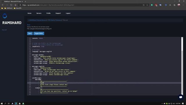 How To Use The AutoMessage Plugin On Your Minecraft Java Edition Server смотреть онлайн