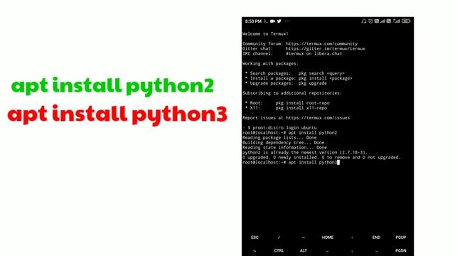 How To Install Python2 And Python3 On Termux? | Hacking with Android | ehr смотреть онлайн