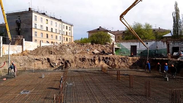 Заливка бетона 2015-2016гг смотреть онлайн