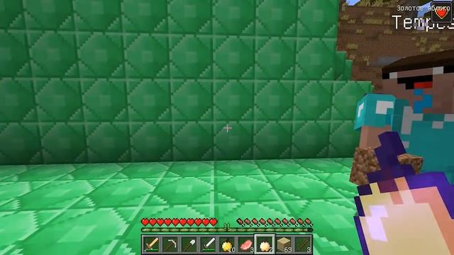 КАК СКРАФТИТЬ ИЗУМРУДНУЮ БРОНЮ БОГА ? КАК ПОЛУЧИТЬ СЕКРЕТНЫЕ ПРЕДМЕТЫ В MINECRAFT ЗАЩИТА НУБА смотреть онлайн