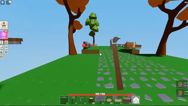 Остров слизи и прокачка острова / Islands Roblox