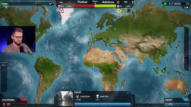 1 IQ FLOTHAR vs 200 IQ ADMIROS w PLAGUE INC EVOLVED MULTIPLAYER смотреть онлайн
