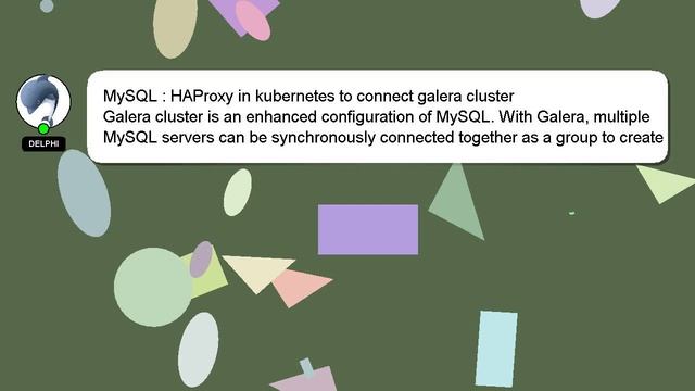 MySQL : HAProxy in kubernetes to connect galera cluster смотреть онлайн