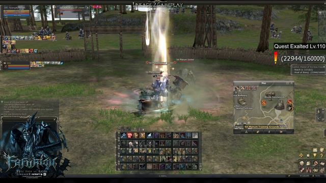160k mobs to Quest Exalted Lv.110 (PT7) - Lineage 2 Chronos NA смотреть онлайн