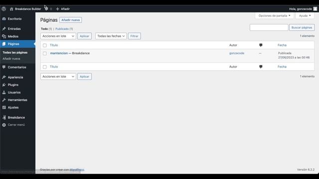 Configuración Inicial en BreakDance Website Builder [Español] смотреть онлайн