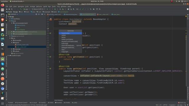 Android ListView with Custom Adapter - 02 смотреть онлайн
