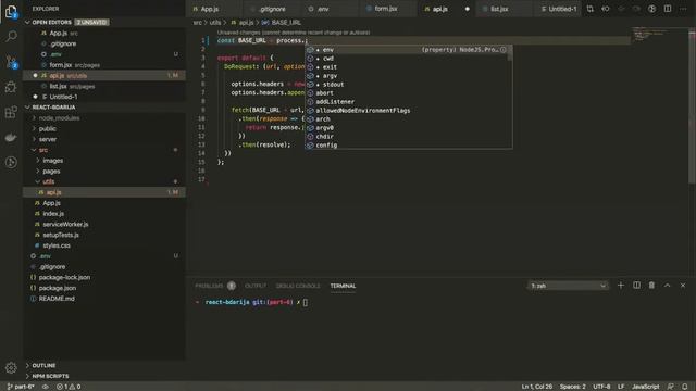 React b'Darjia - Mini Projet Application React avec REST API - EP 19 смотреть онлайн