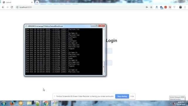 laravel vue auth login смотреть онлайн