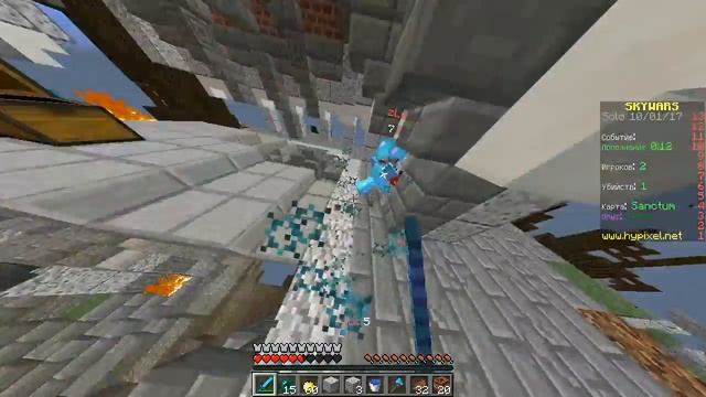 50 Подписчиков I 8 I Minecraft SkyWars I Hypixel I смотреть онлайн