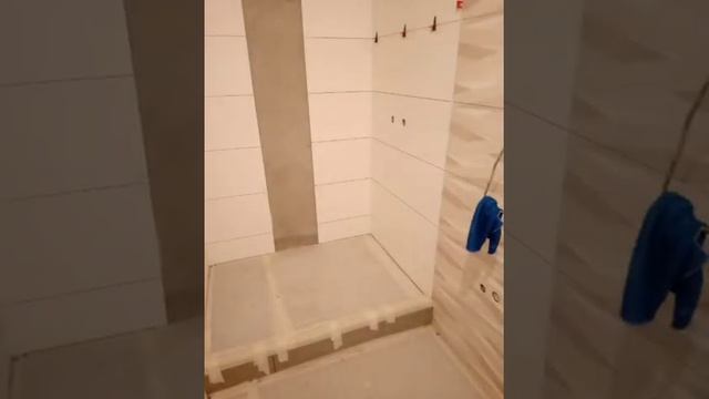 Душевой поддон из плитка керамогранит смотреть онлайн