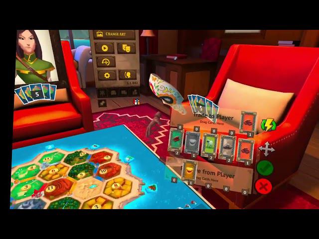 Catan (Колонизаторы) VR quest 2 смотреть онлайн