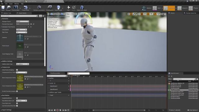Редактирование и создание анимации в Unreal Engine 4 за 10 минут| Урок Unreal Engine 4| Создание иг смотреть онлайн
