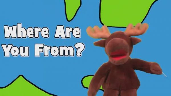 Английский для детей Where Are You From 2