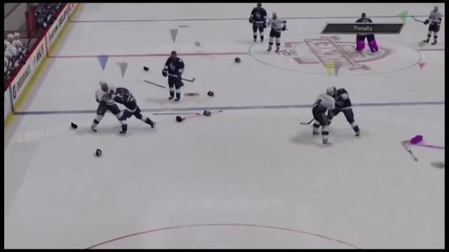 NHL 15 EASHL FULL LINE BRAWL | EA Sports EASHL Online Brawl смотреть онлайн